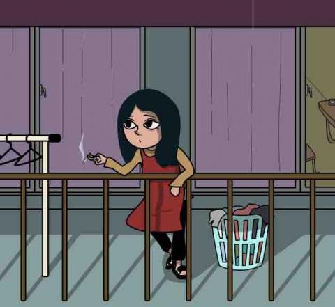 宣華上等個人工作室 - 插畫-家庭主婦