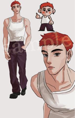 Morde - 全身＋半身＋Ｑ版插畫