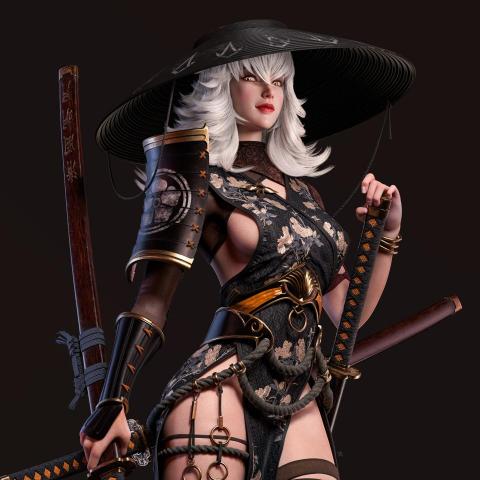 Tommy Lin - Maya,Zbrush製作 美型角色