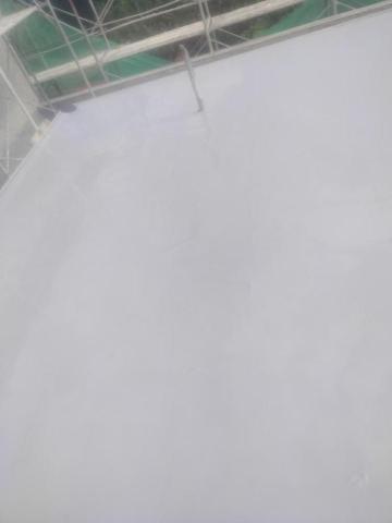 鑫盛防水 - 南州國中屋頂PU施作