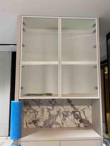 細鋁框玻璃門代工安裝 玻璃安裝 小錡 - 