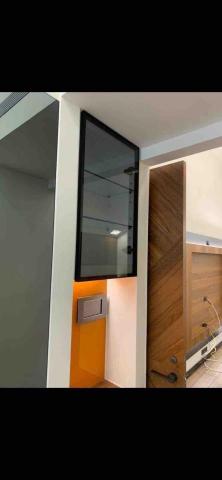 細鋁框玻璃門代工安裝 玻璃安裝 小錡 - 