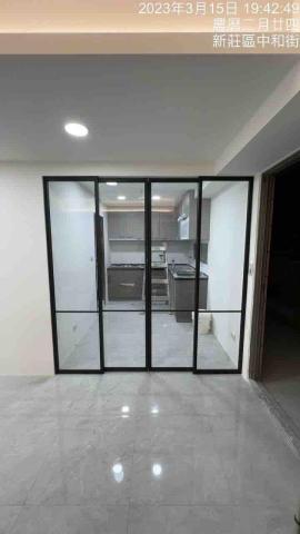 細鋁框玻璃門代工安裝 玻璃安裝 小錡 - 