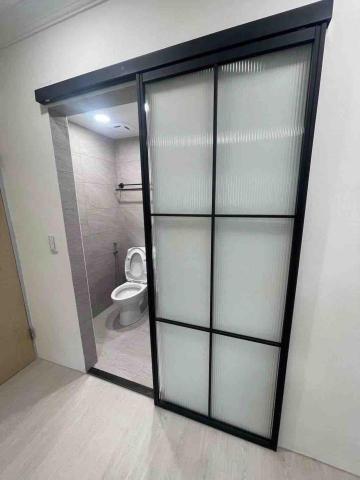 細鋁框玻璃門代工安裝 玻璃安裝 小錡 - 