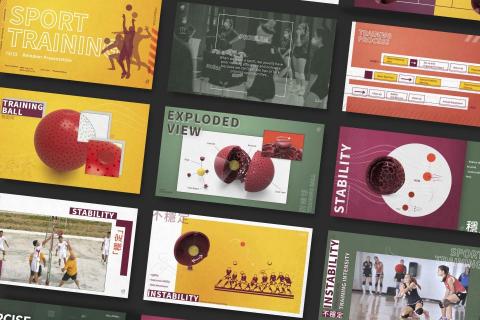 何亭儀＿排版設計／簡報設計／平面設計 - 學生發表簡報