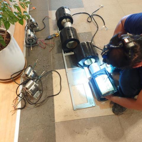 私人 - 吊隱式送風機馬達更換