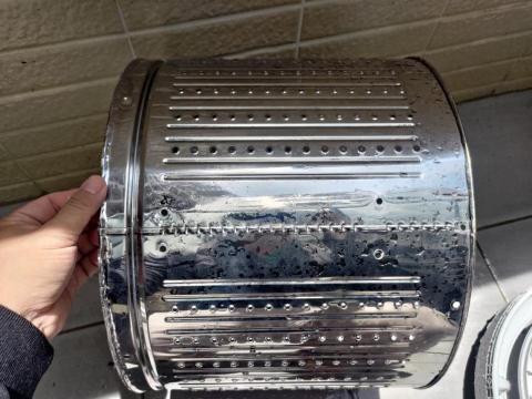 劉明賢 - 不鏽鋼內桶清洗後