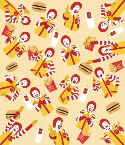 佐々木 ヒロ - 桌布繪製(最終鬼畜-藍藍路)