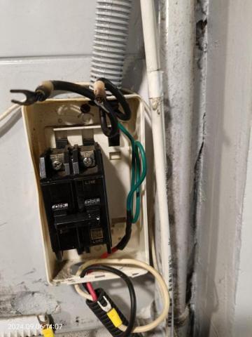 唯舜居家水電 - 洗杯機，無融絲開關一次側接點燒焦