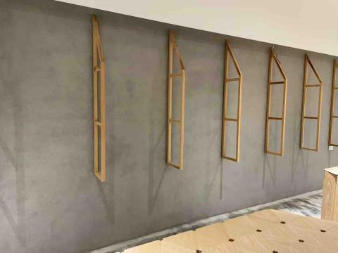 小鮮肉油漆工程👷 - 牆面清水模（2）