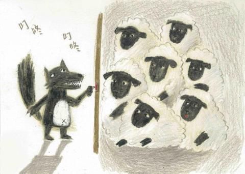 蔡丞琳 - 色鉛筆插圖