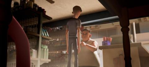 Nova - 黥 BLOT
3D動畫／9分04秒／2400*1080px／24fps／2023-2024年
製作軟體│Maya、Blender、Substance Painter Photoshop、Premiere、After Effects
參與│製片、骨架綁定、角色表演、建模材質、分層燈光 