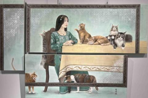 陳韻晴 - 師大2023系展水墨組第二名