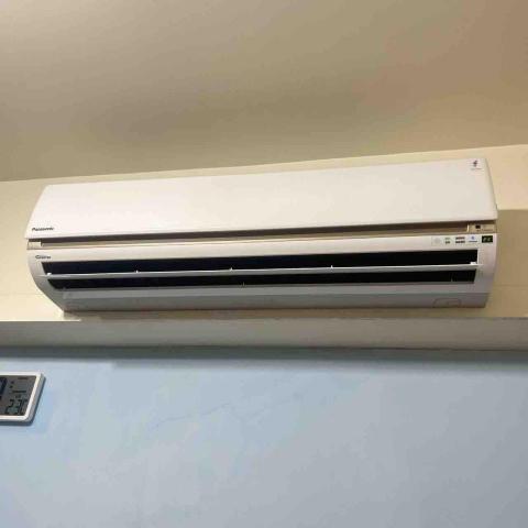 建凱工業冷凍空調 - 全新LJ國際牌空調安裝。