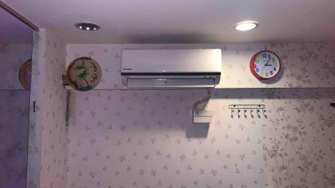 建凱工業冷凍空調 - 養生館全新空調設備安裝。