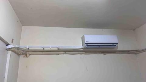 建凱工業冷凍空調 - 全新國際牌空調安裝。