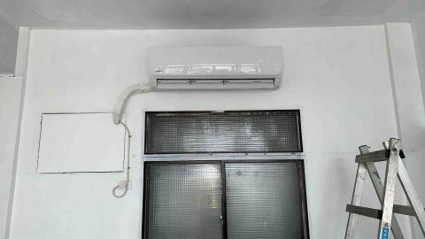 建凱工業冷凍空調 - 禾聯二手空調安裝。