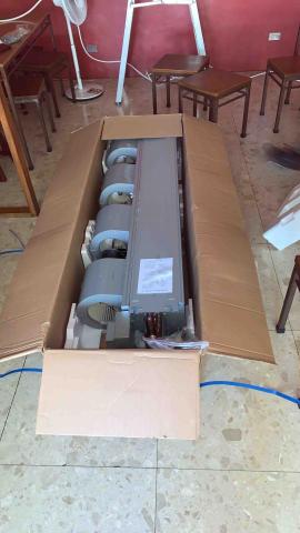 建凱工業冷凍空調 - 新竹市武陵「段純貞」牛肉麵，全新吊隱式空調設備安裝。