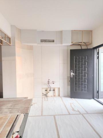 大台中室內裝修設計事務所 - 弧形式電視牆