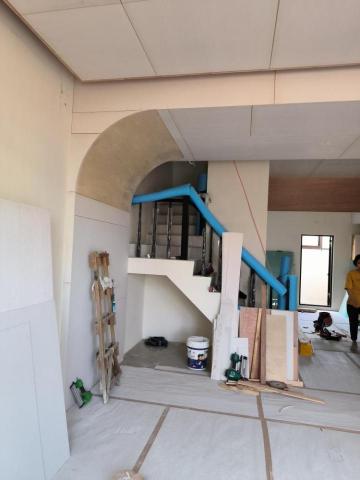 大台中室內裝修設計事務所 - 弧形酒吧區