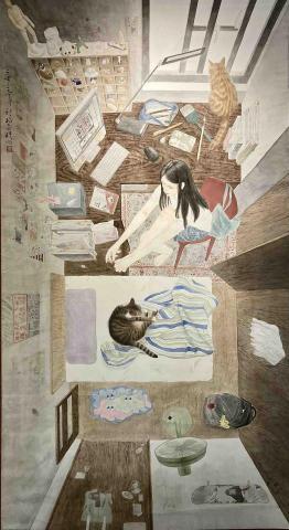 楊家棋 - 全國學生美術比賽 水墨類 佳作