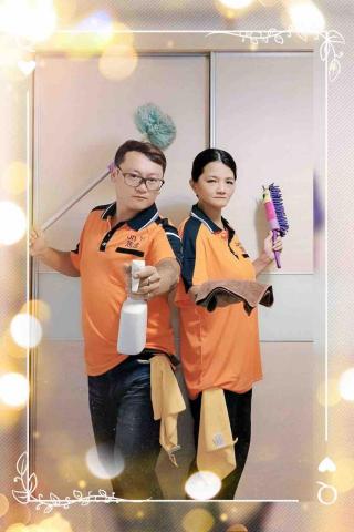 提供收纳達人服務的專家雋逸清潔達人夫妻🎎