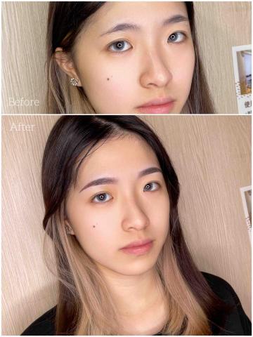 ms.lo studio - 不淡不濃 剛剛好的顏色
有眉毛 神韻真的差很多