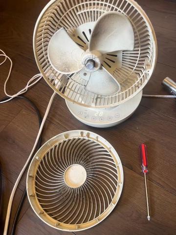 無蟎之家｜除蟎服務｜居家清潔｜裝潢細清 - 前照，電風扇也會拆下來清