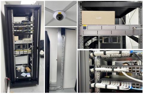 平順科技有限公司 - 2024'0825_平順&公司機房暨辦公區建置+Unifi網路型監控攝影系統建置