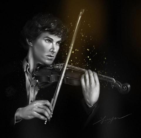 恩時工作室 - 新世紀福爾摩斯插畫