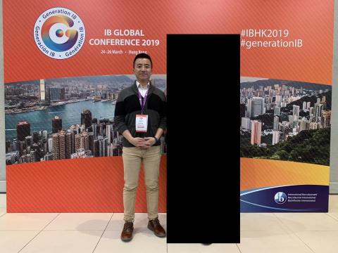 Mr. Joseph Sun - 去香港參加 IB Global Conference 2019