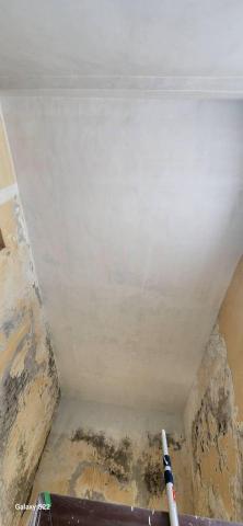 秝研油漆 防水工程 - 新竹縣湖口安宅一街，虹牌油性漆（平光白）施工中