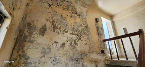 秝研油漆 防水工程 - 新竹縣湖口安宅一街，虹牌油性漆（平光白）施工中