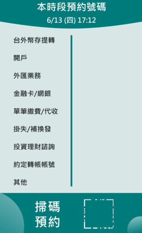 Rachel - 銀行各分行預約系統開發
Angular+TypeScript+CSS製作