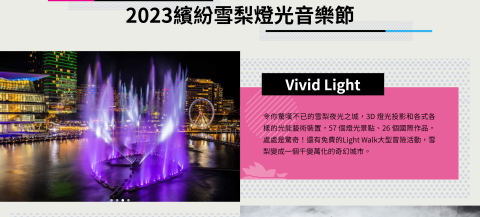 Rachel - 華航雪梨燈光音樂節提案 
Wordpress製作 