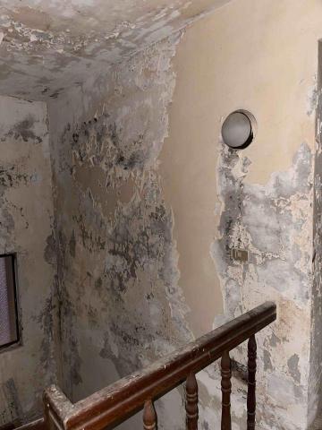 秝研油漆 防水工程 - 新竹縣湖口安宅一街，虹牌油性漆（平光白）施工前