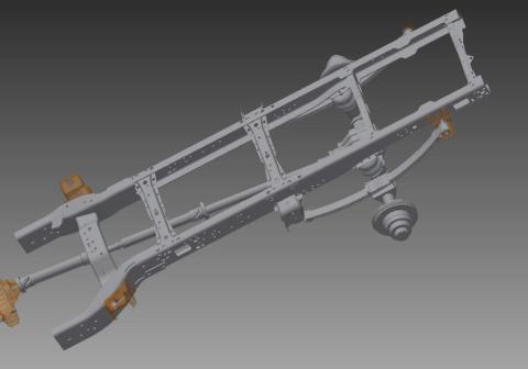 Sigma-Tek Studio/希格瑪設計+技術+製造承作 - 車輛底盤 (結構設計 3D 建模)