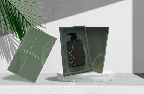 岱碒廣告設計 - TEYINA醇萃洗髮露禮盒包裝設計 