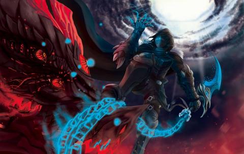 Aro - 電繪、厚塗
作品名: 獵龍士