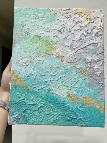 簡怡庭 - 成人畫畫家教-石英砂-學生作品