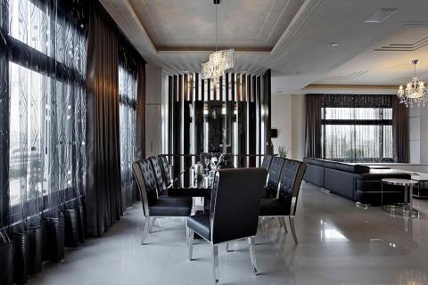 赫亞室內裝修設計工程有限公司 - 大方桌用餐區