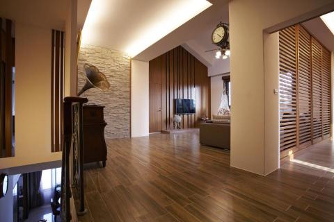 赫亞室內裝修設計工程有限公司 - 挑高起居休閒區