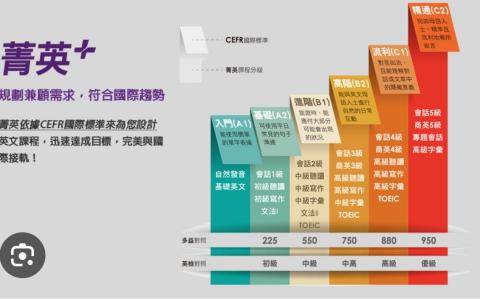 張宸綾 - 目前英文程度在B1+