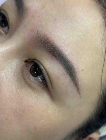 佳采耳美容～專業采耳 洗眼睛 舒鼻 耳燭  霧眉 霧唇 - 粉霧眉