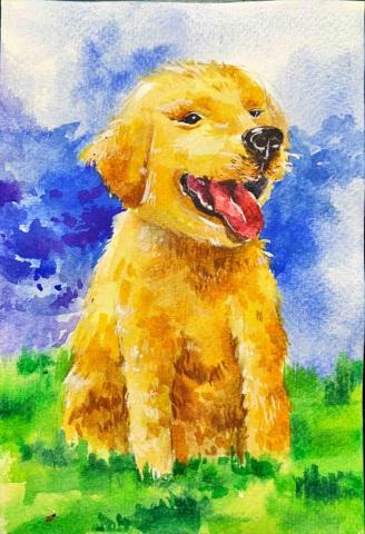 黃譯芊 - 動物水彩