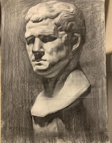 林當宏 - 炭筆素描