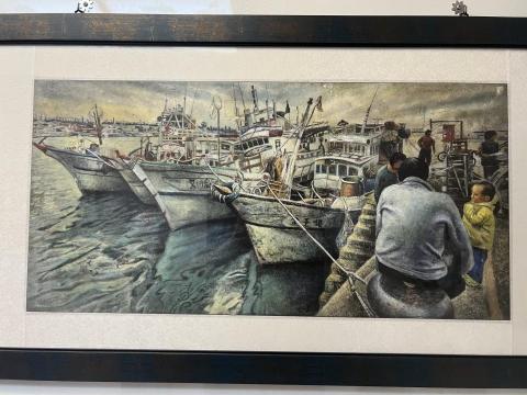 陳抒玗 - 國中參加全國美展水墨組優等