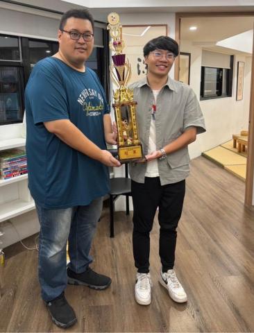 蔡丞韋 圍棋甲級教練 職業六段 - 第二屆張濬元盃職業圍棋錦標賽 冠軍