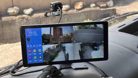 包你發汽車設備安裝 - 大貨車四路行車紀錄！