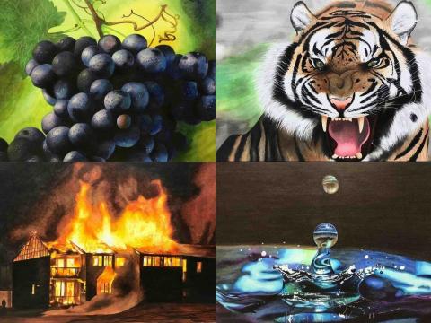 高 - 麥克筆作品